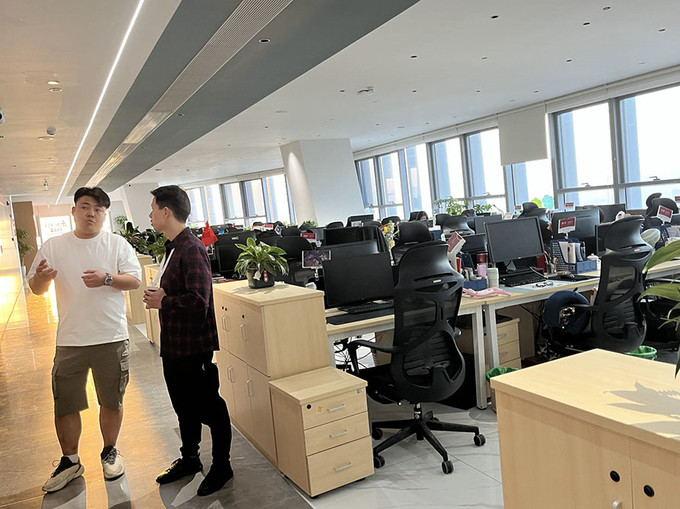 Beijing Blue Whale Jiapin Technology Co., Ltd 공장 생산 라인