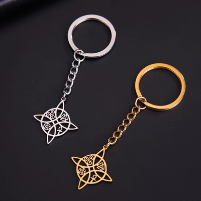 스테인레스 스틸 키 체인 선물 세트 2024 어머니 날 마녀/노트 아크릴 2cm*15cm