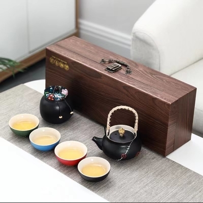 독특한 디자인 가정용 차컵과 원격 산악 차 세트 선물