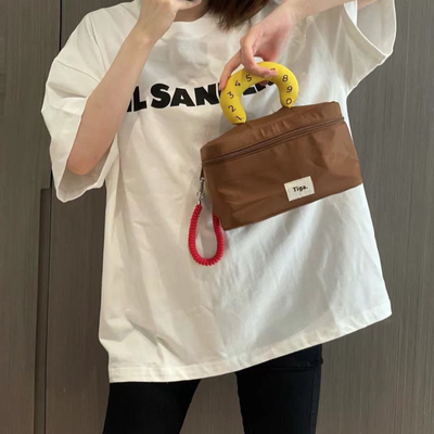 로고 메이크업 가방 물질 나일론 색상 대조 저장 가방 직원 선물