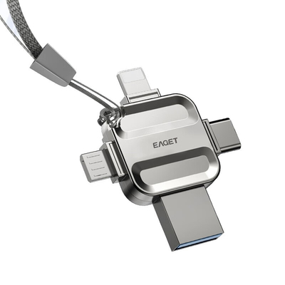 C형 4인1 USB 플래시 드라이브 모바일 폰 및 컴퓨터용 유니버설 디지털 선물
