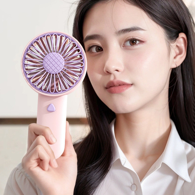 신품 선물 높은 미적 가치 사무실 데스크톱 활동을위한 휴대용 휴대용 팬