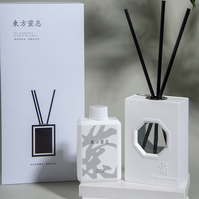 정원 중국 창문 홀 시리즈 아로마 테라피 세트 메일란 Bambu Chrysanthemum Jar