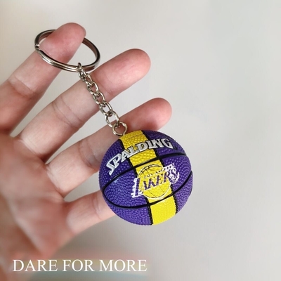 스포츠 미팅 활동 선물 실리콘 미니 농구 축구 배구 키chain Pendant
