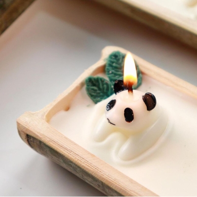 호텔 및 리조트 손님들을 위한 맞춤형 Bambu Candle Good Night Panda Aromatherapy