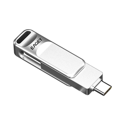 C형 USB3.0 듀얼 인터페이스 USB 드라이브 회전 설계 다목적 자동차 장착