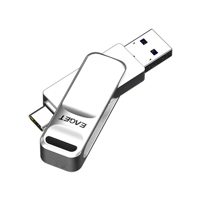 C형 USB3.0 듀얼 인터페이스 USB 드라이브 회전 설계 다목적 자동차 장착