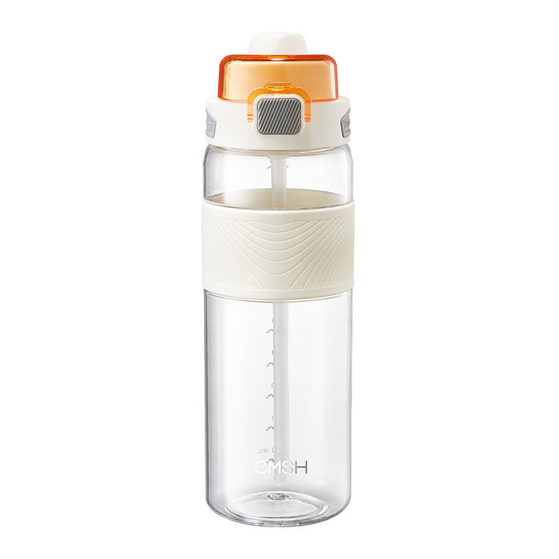 농업 여름 뚜?? 가 있는 두 배 음료 컵 열 짚 컵 700ml 패션 물컵 선물