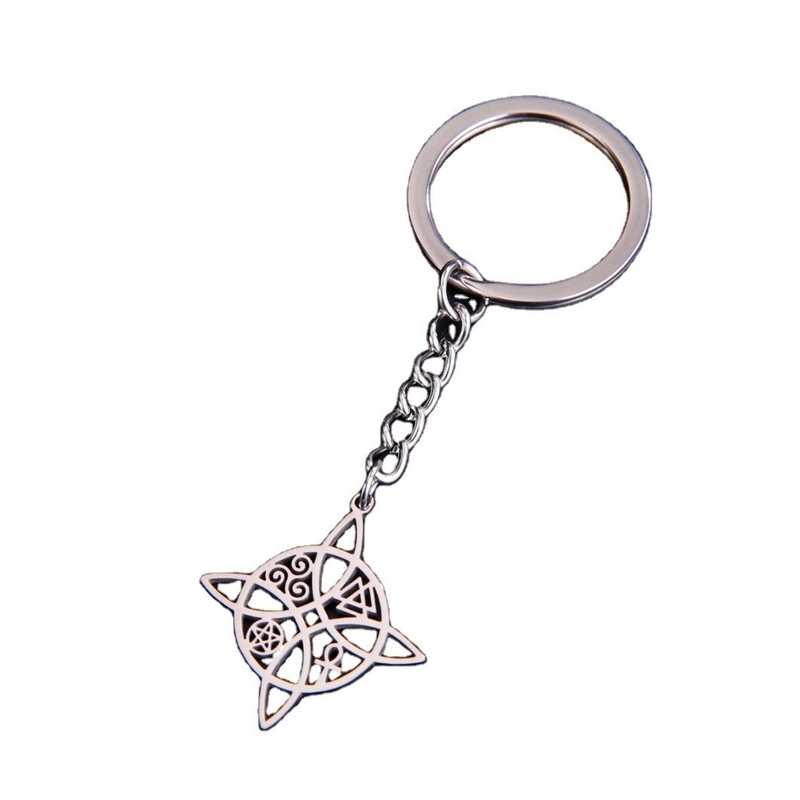 스테인레스 스틸 키 체인 선물 세트 2024 어머니 날 마녀/노트 아크릴 2cm*15cm