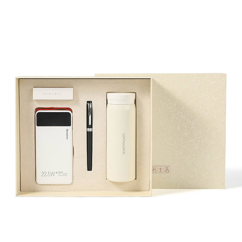 레 코 단열 컵 280ml 뉴맨 22.5W 빠른 충전 10000mAh 서명 펜 개인 맞춤 비즈니스 선물